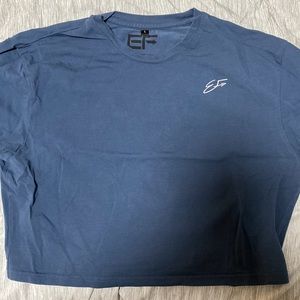 Ever Forward Blue cropped top